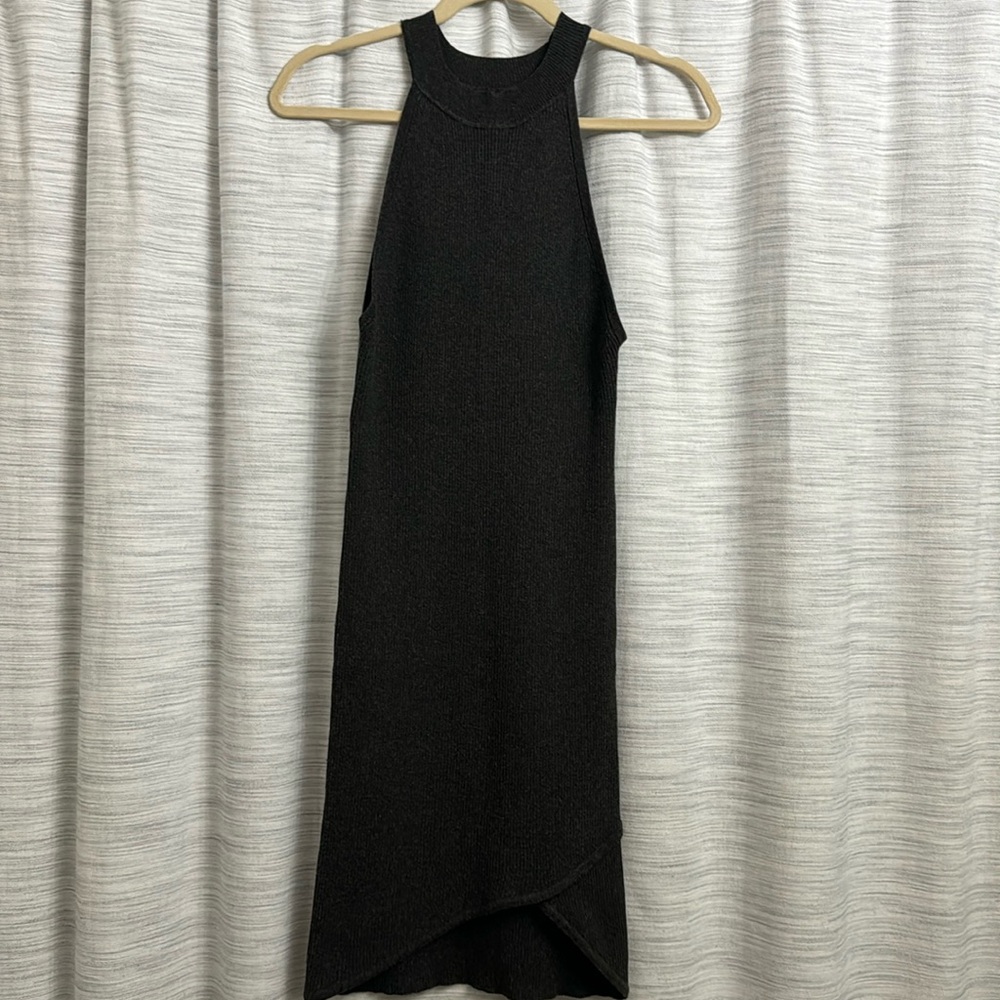 Lulus Gray High Neck Dress